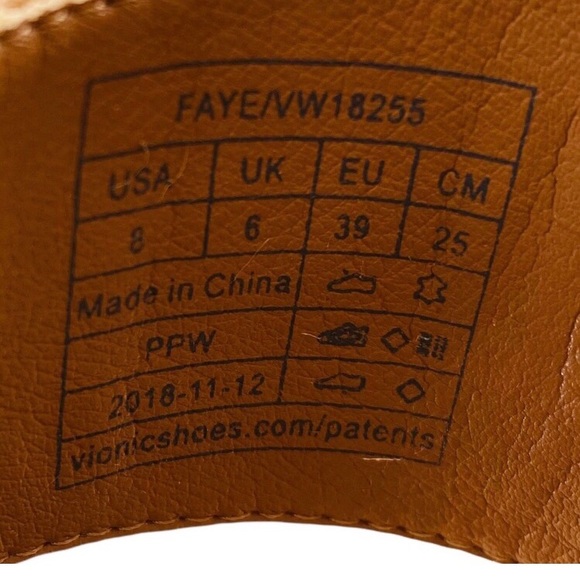 Vionic Day Faye Leather T-Strap Clog 8 NIB - Picture 10 of 10